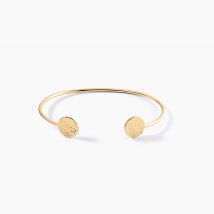 Bracelet Jonc Blanka Plaqué Or Jaune - Pour Femme - Histoire d'Or