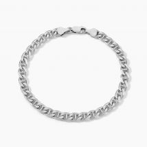 Bracelet Maille Argent Piato - Pour Homme - Histoire d'Or