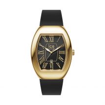 Montre Ice Watch Boliday Noir - Boîtier Jaune - Cadran Noir - Bracelet Noir - Mécanisme en Quartz - Pour Femme - Histoire d'Or