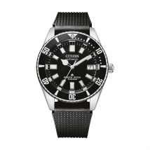 Montre Citizen Promaster Marine Titane Noir - Boîtier - Cadran Noir - Bracelet Noir - Mécanisme en Automatique - Pour - Histoire d'Or