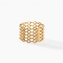 Bague Plaqué Or Jaune Atila - Pour Femme - Histoire d'Or