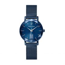 Montre Pierre Lannier Coeur Battant Bleu - Boîtier Bleu - Cadran Blanc - Bracelet Bleu - Mécanisme en Quartz - Pour Femme - Histoire d'Or