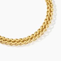 Collier Jackie Acier Jaune - Pour Femme - Histoire d'Or