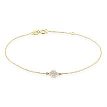 Bracelet Or Jaune Gontranie - Pour Femme - Histoire d'Or