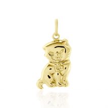 Pendentif Egee Chat Or Jaune - Pour Famille - Histoire d'Or