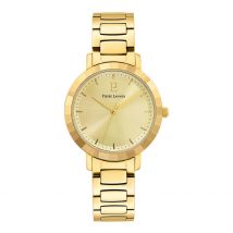 Montre Pierre Lannier Galiera Doré - Boîtier Jaune - Cadran Champagne - Bracelet Doré - Mécanisme en Quartz - Pour Femme - Histoire d'Or