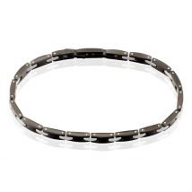 Bracelet Jourdan Homme Dinema Acier Argente - Pour Homme - Histoire d'Or