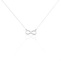Collier Maryeme Infini Selectra Or Blanc - Pour Femme - Histoire d'Or