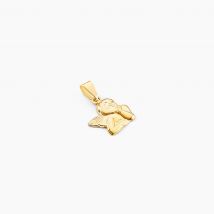 Pendentif Ange Penseur Or Jaune - Pour Enfant - Histoire d'Or