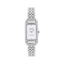 Montre Coach Cadie Blanc - Boîtier - Cadran Blanc - Bracelet Argenté - Mécanisme en Quartz - Pour Femme - Histoire d'Or