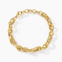 Bracelet Murano Acier Jaune - Pour Femme - Histoire d'Or
