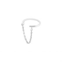 Bague D'oreille Unitaire Sara Argent Blanc - Pour Femme - Histoire d'Or