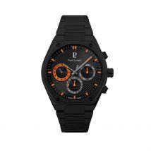 Montre Pierre Lannier Copilote Noir - Boîtier Noir - Cadran Noir - Bracelet Noir - Mécanisme en Quartz - Pour Homme - Histoire d'Or