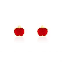 Boucles D'oreilles Puces Eve Or Jaune - Pour Enfant - Histoire d'Or