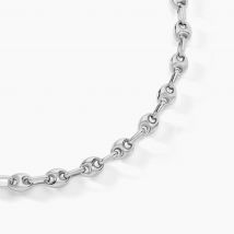 Collier Carrus Argent Blanc - Pour Homme - Histoire d'Or