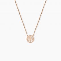 Collier Ieva Argent Rose - Pour Femme - Histoire d'Or