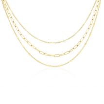 Collier Abiel Acier Doré - Pour Femme - Histoire d'Or