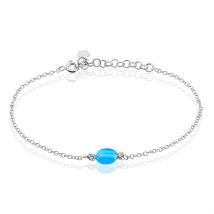 Bracelet Corelana Argent Blanc Pierre De Synthese - Pour Femme - Histoire d'Or