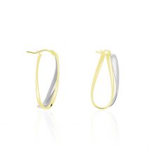 Créoles Ayliz Or Bicolore - Pour Femme - Histoire d'Or