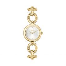 Montre Boss Alive Argenté - Boîtier Jaune - Cadran Argenté - Bracelet Doré - Mécanisme en Quartz - Pour Femme - Histoire d'Or