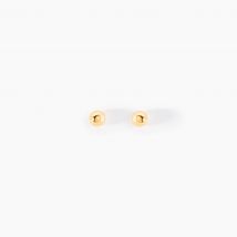 Boucles D'oreilles Puces Or Jaune Fidelia - Pour Famille - Histoire d'Or