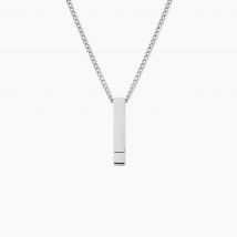 Collier Royan Acier Blanc - Pour Homme - Histoire d'Or