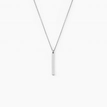 Collier Argent Blanc Fedor - Pour Homme - Histoire d'Or