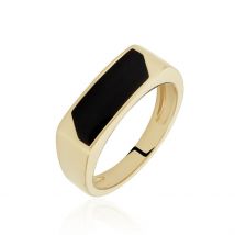 Chevaliere Plaqué Or Gregh Email - Pour Homme - Histoire d'Or