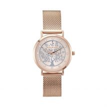Montre Codhor Camille Rose - Boîtier Rose - Cadran Rose - Bracelet Rose - Mécanisme en Quartz - Pour Femme - Histoire d'Or