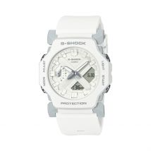 Montre Casio G-shock Blanc - Boîtier Blanc - Cadran Blanc - Bracelet Blanc - Mécanisme en Quartz - Pour Famille - Histoire d'Or