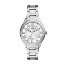 Montre Fossil Gilmore Argenté - Boîtier Blanc - Cadran Argenté - Bracelet Argenté - Mécanisme en Quartz - Pour Femme - Histoire d'Or