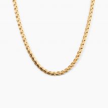 Collier Jayna Maille Palmier Or Jaune - Pour Femme - Histoire d'Or