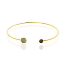 Bracelet Jonc Ileana Or Jaune - Pour Femme - Histoire d'Or
