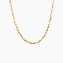 Collier Jayna Maille Palmier Or Jaune - Pour Femme - Histoire d'Or