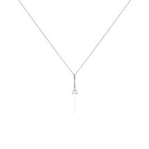 Collier Marceau Argent Blanc - Pour Famille - Histoire d'Or