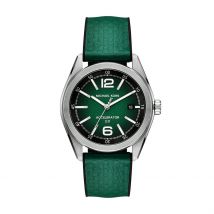 Montre Michael Kors Accelerator 2.0 Vert - Boîtier Blanc - Cadran Vert - Bracelet Vert - Mécanisme en Quartz - Pour Homme - Histoire d'Or