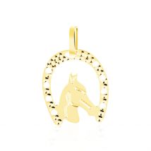 Pendentif Egide Fer A Cheval Or Jaune - Pour Femme - Histoire d'Or