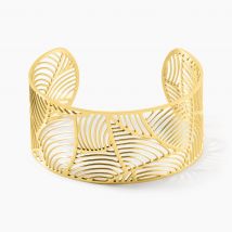 Bracelet Jonc Andor Acier Dore - Pour Femme - Histoire d'Or