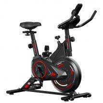 Home Exercise Bike With Adjustable Resistance, Flywheel 6kg Indoor Cycling Bike