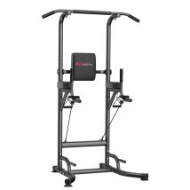 Multi-function Power Tower Dip Station Pull Up Bar with Adjustable Height