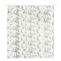 Rideau de douche motif nature abstrait - Multicolore - 180x200 cm - Polyester - Home Maison