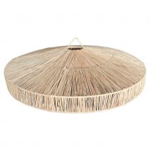 Abat-jour parasol raphia Japandi - Naturel - Osier - Home Maison