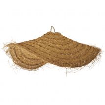 Abat-jour parasol Doum fibre de palmier - Naturel - Osier - Home Maison
