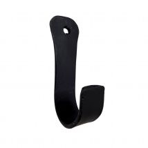 Patère style industriel brut - Noir - 10 cm - Métal - Home Maison