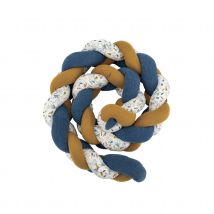 Tour de lit - Tresse décorative - Bleu - 2 m - Coton/Polyester - Home Maison