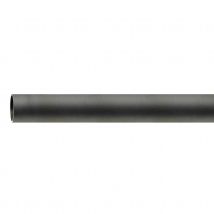 Tube tringle nu noir 2 m x 28 mm - Noir - Métal/Polyester - Home Maison