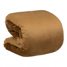 Dessus de lit matelassé - Bronze - Polyester - Home Maison
