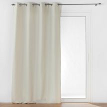 Rideau Isolant Thermique Uni - Beige - Home Maison