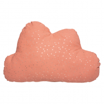 Coussin enfant "nuage" - Terracotta - Coton - Home Maison