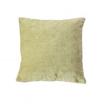 Coussin déhoussable en velours - Vert - Velours - Home Maison